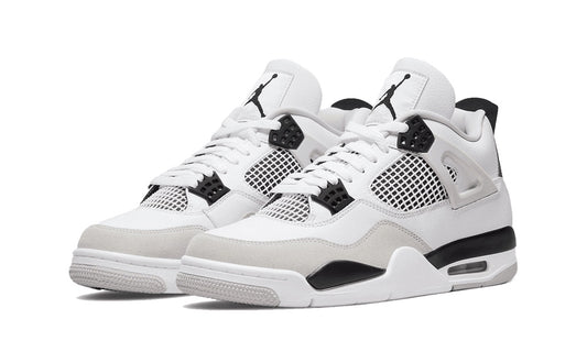AIR JORDAN 4 RETRO MILITARY BLACK FRONT VIEW