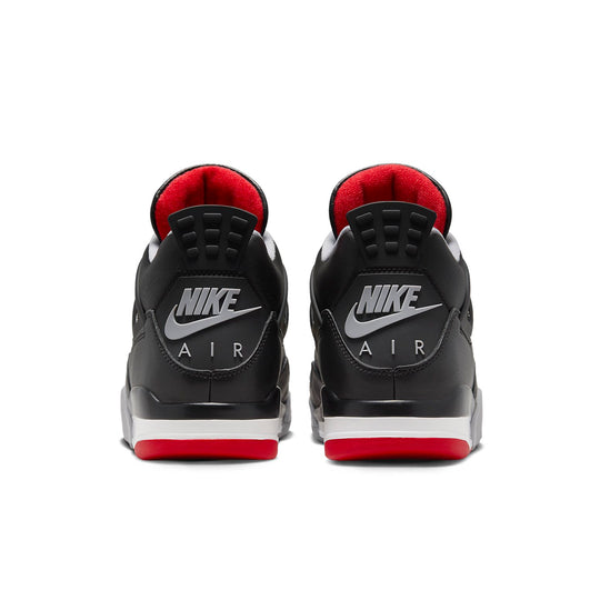 AIR JORDAN 4 RETRO 'BRED REIMAGINED' HEEL