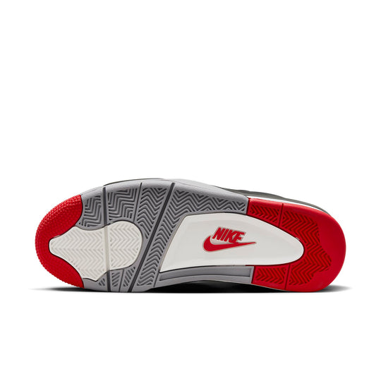 AIR JORDAN 4 RETRO 'BRED REIMAGINED' SOLE
