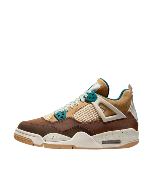 AIR JORDAN 4 RETRO 'CACAO WOW' GS SIDE VIEW