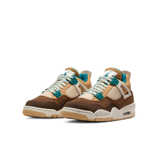 AIR JORDAN 4 RETRO 'CACAO WOW' GS FRONT VIEW