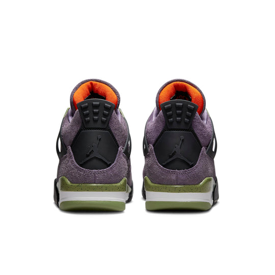 AIR JORDAN 4 RETRO 'CANYON PURPLE' (W) HEEL