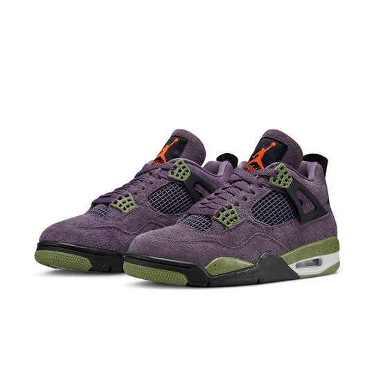 AIR JORDAN 4 RETRO 'CANYON PURPLE' (W) FRONT VIEW