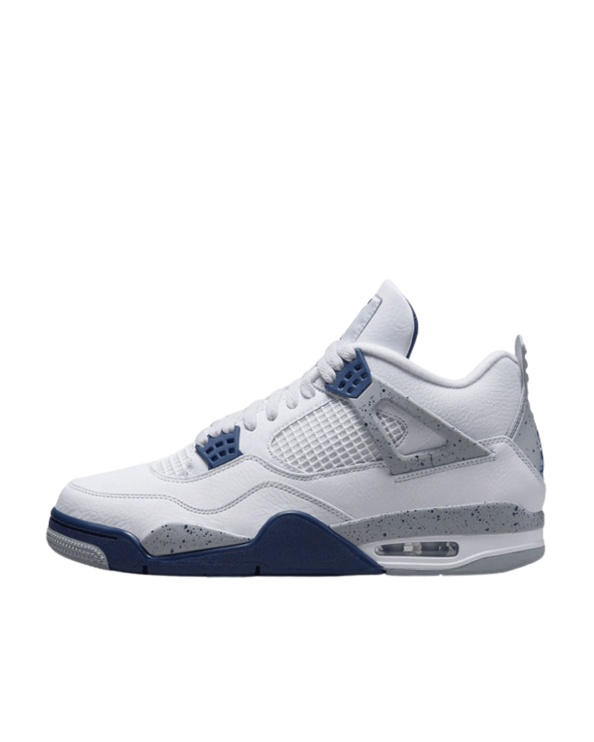 AIR JORDAN 4 RETRO 'MIDNIGHT NAVY' SIDE VIEW