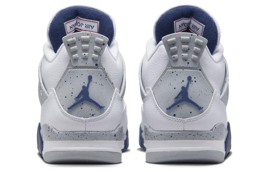 AIR JORDAN 4 RETRO 'MIDNIGHT NAVY' HEEL