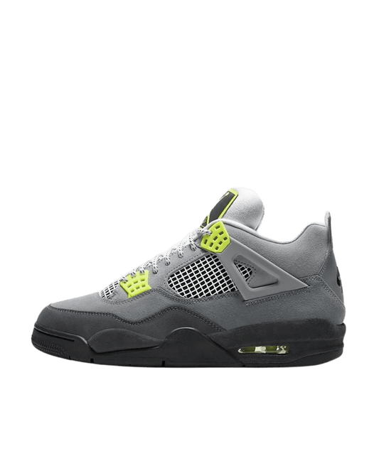 AIR JORDAN 4 RETRO 'NEON' SIDE VIEW