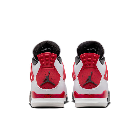 AIR JORDAN 4 RETRO 'RED CEMENT' HEEL