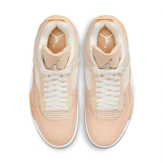 AIR JORDAN 4 RETRO 'SHIMMER' (W) TOP VIEW