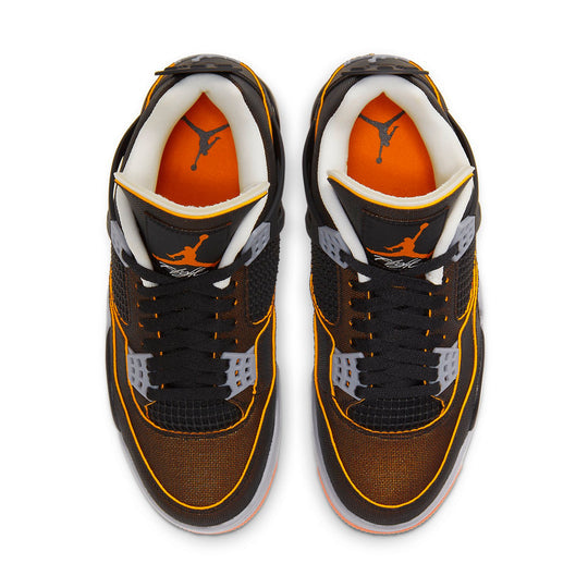 AIR JORDAN 4 RETRO 'STARFISH' (W) TOP VIEW