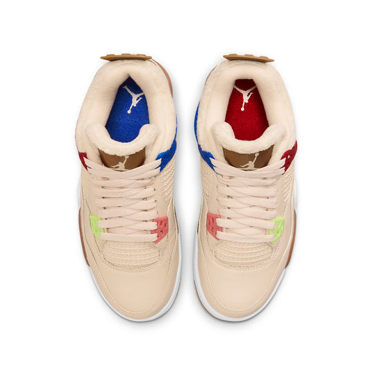 AIR JORDAN 4 RETRO 'WHERE THE WILD THINGS ARE' TOP VIEW