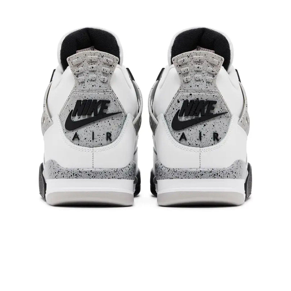 AIR JORDAN 4 RETRO 'WHITE CEMENT' HEEL