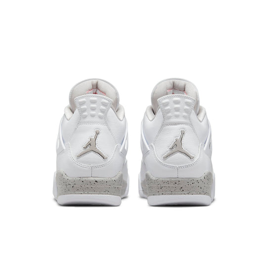 AIR JORDAN 4 RETRO 'WHITE OREO' HEEL