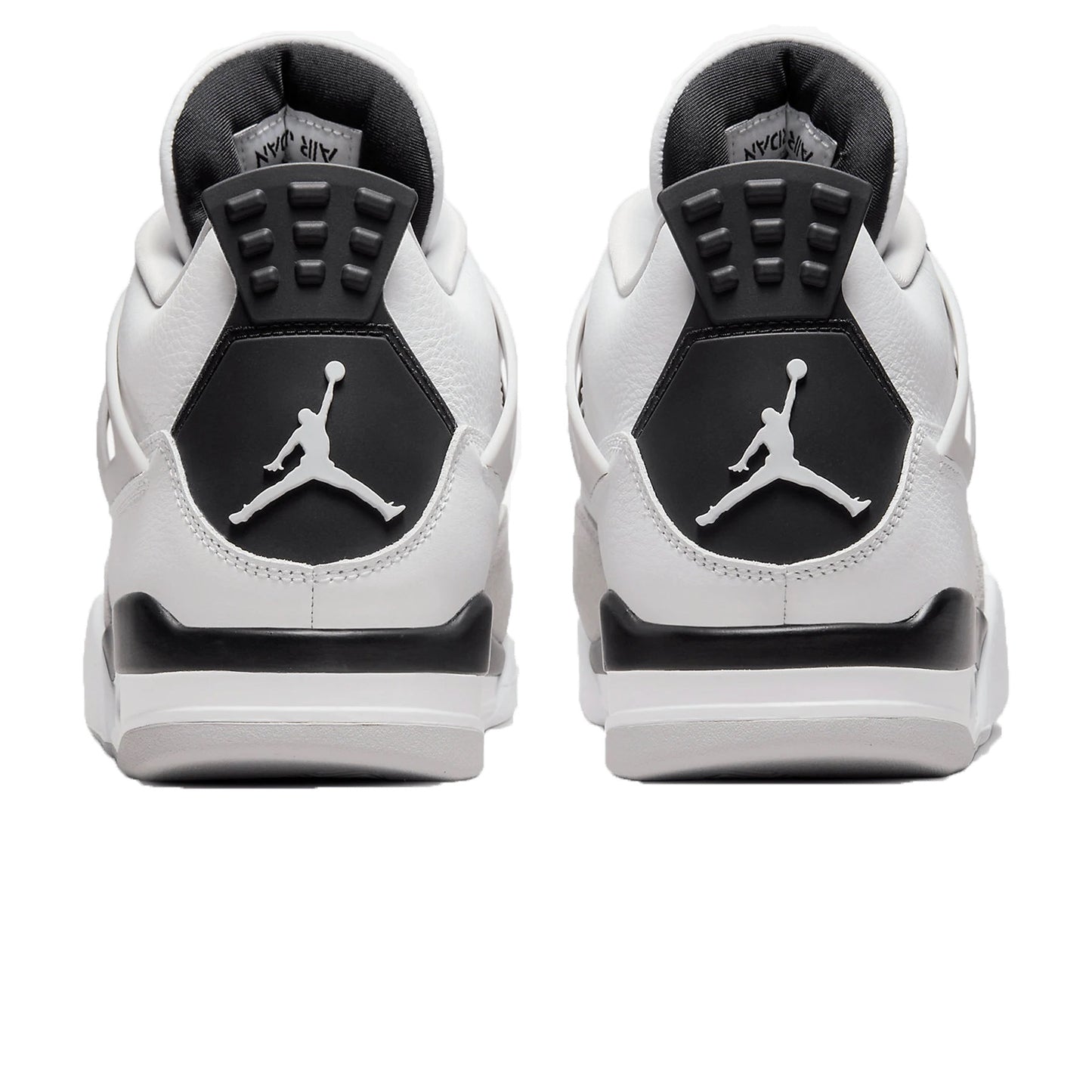 AIR JORDAN 4 RETRO MILITARY BLACK BACK VIEW