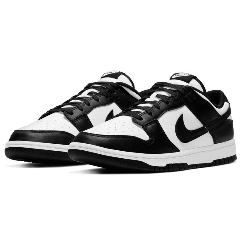 Nike Dunk Low Black and White front diagonal view