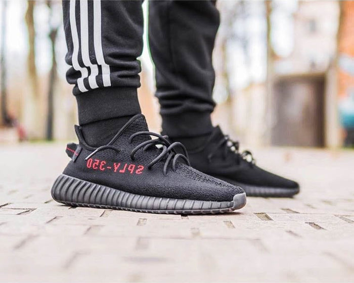 ADIDAS YEEZY BOOST 350 V2 BRED EXCLUSIVE TRAINERS Xclusive Apparel UK