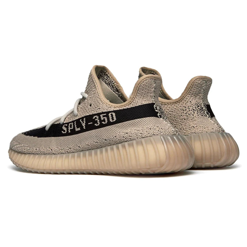 ADIDAS YEEZY BOOST 350 V2 SLATE  BACK VIEW