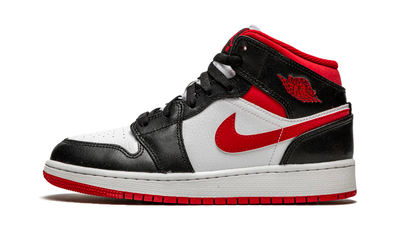 AIR JORDAN 1 MID GYM RED BLACK WHITE Xclusive Apparel UK