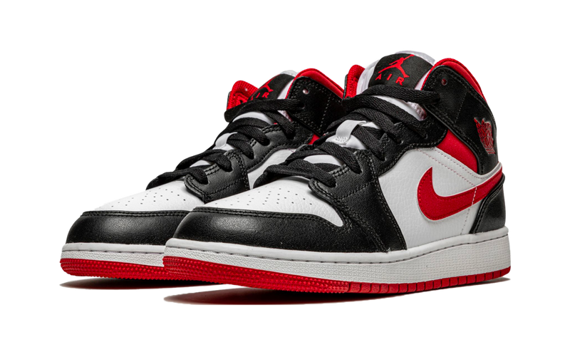 AIR JORDAN 1 MID GYM RED BLACK WHITE Xclusive Apparel UK