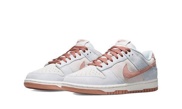 NIKE DUNK LOW FOSSIL ROSE FRONT VIEW