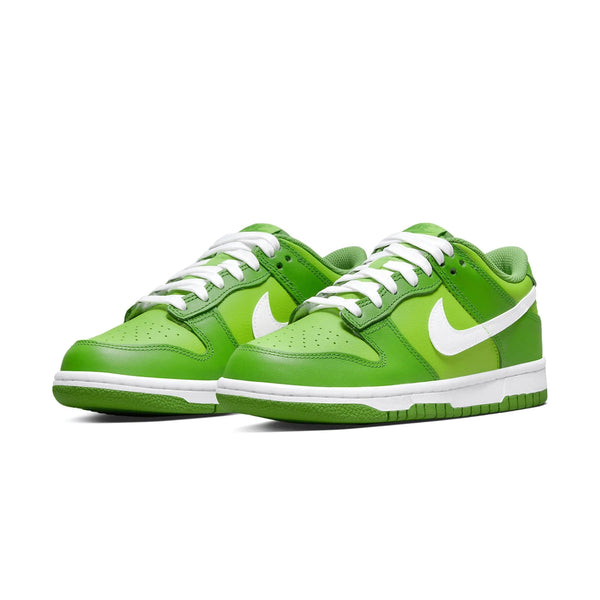 nike dunk low chlorophyll front view