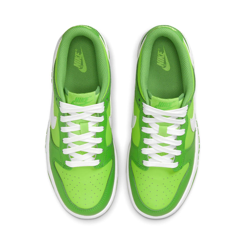 nike dunk low chlorophyll  top view