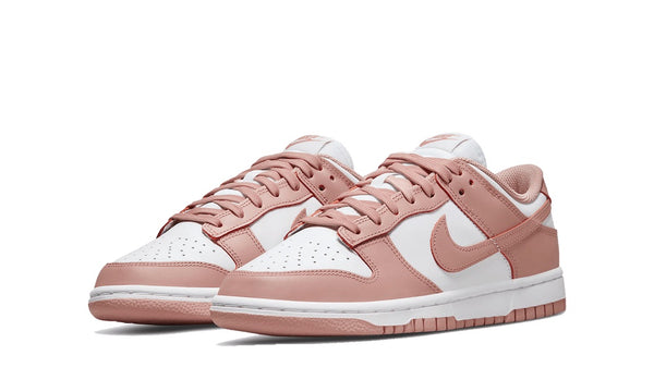 nike dunk low rose whisper  front view