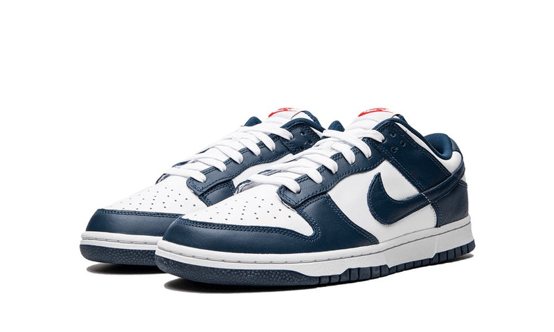 nike dunk low valerian blue front view