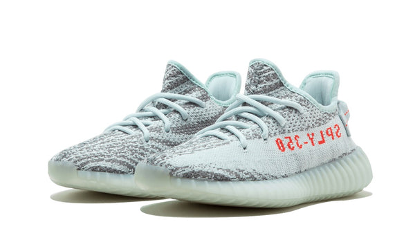 adidas yeezy boost 350 v2 blue tint front view
